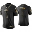 Mens womens youth Jaguars #1 Travis Etienne Jr. Jersey black gold