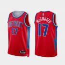 Men's Youth Pistons #17 Rodney McGruder City Jersey red 75th Anniversary