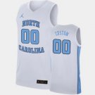 Mens youth NORTH CAROLINA TAR HEELS Custom #00 College NBA Jersey white