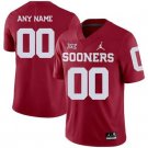 Mens Womens youth OKLAHOMA SOONERS Custom #00 College Jersey red