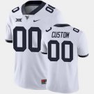 Mens Womens youth WEST VIRGINIA MOUNTAINEERS Custom #00 College Jersey white