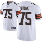 Mens womens youth Browns #75 Joel Bitonio Jersey white