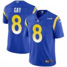 Mens womens youth Rams #8 Matt Gay Color Rush Jersey royal blue