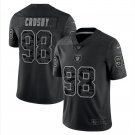 Men's Maxx Crosby #98 Raiders Reflective Limited Jersey - Black