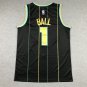 Men & Youth MIN #1 LaMelo Ball Black 2025 Classic Edition Jersey