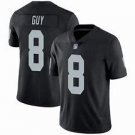 Men's & Youth Raiders #8 Wilson Ray Guy Limited Stitched Football Jersey Black