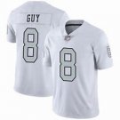 Men's & Youth Raiders #8 Wilson Ray Guy White Color Rush Football Jersey