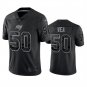 Men's Buccaneers #50 Vita Vea Black Reflective Limited Stitched Jersey
