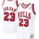 Men's Bulls #23 Michael Jordan Hardwood Classic Jersey White