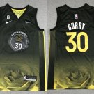 Men's Warriors #30 Stephen Curry Jersey Rose Black 2023