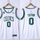 Men's & Kids Boston Celtics #0 Jayson Tatum Stitched Jersey White