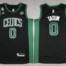 Men's & Kids Jayson Tatum Boston Celtics Jersey Black Jordon Brand 2023