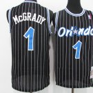 Men's Orlando Magic #1 Tracy McGrady Basketball Jersey Black