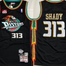 Men's Pistons #313 Slim Shady MN Jersey Retro Black Eminem AU Jersey