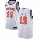 Men's New York Knicks #19 Willis Reed Basketball Jersey White