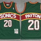 Men's Seattle Supersonics #20 Gary Payton Green Jersey SONICS CLASS
