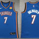 Men's & Youth Oklahoma City Thunder #7 Chet Holmgren Icon Jersey Blue