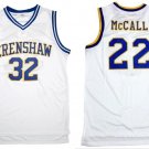 Men's Crenshaw #22 Quincy Mccall High School Basketball Jersey