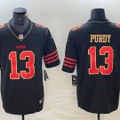 Men's San Francisco 49ers Brock Purdy Black Gold Vapor Untouchable Limited Football Jersey