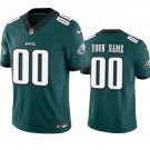 Mens womens youth Eagles #00 Custom 2023 F.U.S.E. Vapor Untouchable Jersey Green