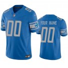 Men's Womens Youth Lions #00 Customized 2023 FUSE Blue Football Jersey