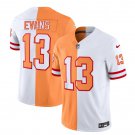 Men's Buccaneers #13 Mike Evans 2023 F.U.S.E. Split Throwback Limited Jersey