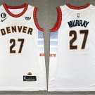 Men's Youth Denver Nuggets #27 Jamal Murray City Jersey White