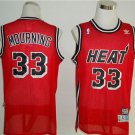Miami Heat #33 Alonzo Mourning Red Swingman Mitchell&Ness Jersey