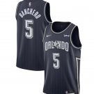 Men's Paolo Banchero #5 Orlando Magic City Jersey Black Stitched 2024