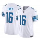 Mens Youth Detroit Lions 16 Jared Goff Nike Vapor F.U.S.E. Limited Jersey White