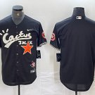 Men's Houston Astros Blank Black Cactus Jack Vapor Premier Stitched Baseball Jersey