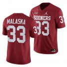 Mens Oklahoma Sooners #33 Jocelyn Malaska College Football Game Jersey
