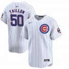 Mens Chicago Cubs #50 Jameson Taillon Nike White Home Limited Player Jersey