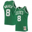 Men's Boston Celtics #8 Antoine Walker Mitchell & Ness Kelly Green Hardwood Classics Jersey