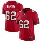 Any SIZE Tampa Bay Buccaneers #62 Graham Barton Red 2024 Draft Vapor Limited Football Jersey