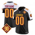Any Size Washington Commanders Custom Black 2023 F.U.S.E. 90th Jersey