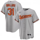 Mens Womens Youth Orioles #31 Cedric Mullins Baseball Jersey Grey