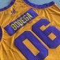 Men's Bodega x mitchell&ness Lakers 06 Worldwide Respect Basketball Jersey Gold