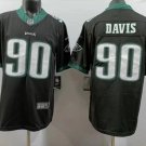 Men's Phi #90 Jordan Davis Limited Football Jersey Black