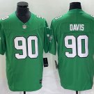 Men's Philadelphia Eagles #90 Jordan Davis Green 2023 FUSE Vapor Limited Jersey