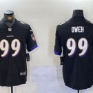 Men's Baltimore Ravens #99 Jayson Oweh Black Vapor Limited Limited Football Jersey