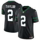 Men's New York Jets #2 Tyrod Taylor Black 2024 F.U.S.E. Vapor Untouchable Limited Football Jersey