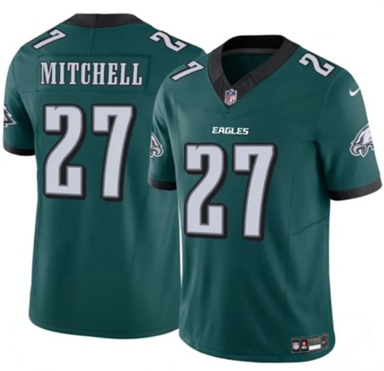 Quinyon Mitchell Green Vapor F.U.S.E. Limited Stitched Jersey