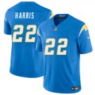 Men's Chargers #22 Najee Harris Blue 2025 F.U.S.E. Vapor Limited Football Stitched Jersey