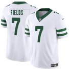 Men's New York Jets #7 Justin Fields White 2025 F.U.S.E. Vapor Untouchable Jersey