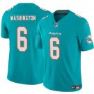 Miami Dolphins #6 Malik Washington Aqua 2025 Draft F.U.S.E. Vapor Limited Football Jersey