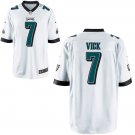 Philadelphia Eagles Retired Player #7 Michael Vick Nike Midnight White Limited Jersey