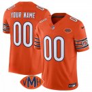 Men's Chicago Bears Active Player Custom Orange 2025 F.U.S.E. With VMH Patch Vapor Jersey
