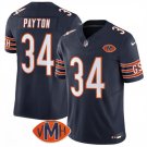 Men's Chicago Bears #34 Walter Payton Navy 2025 F.U.S.E. With VMH Patch Vapor Untouchable Jersey