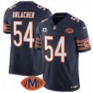 Men's Chicago Bears #54 Brian Urlacher Navy 2025 F.U.S.E. With 4-Star C Patch VMH Patch Jersey